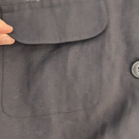 Weekend by Max Mara Linen Blouse Jacket & Pant Trousers Set Size 10 - Picture 6 of 14